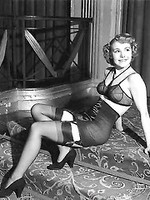 Pretty daring babes wearing sexy outfits in the fifties