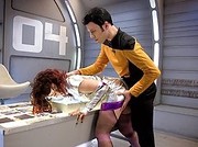 Star Trek: The Next Penetration - First Gangbang & Double Penetration!